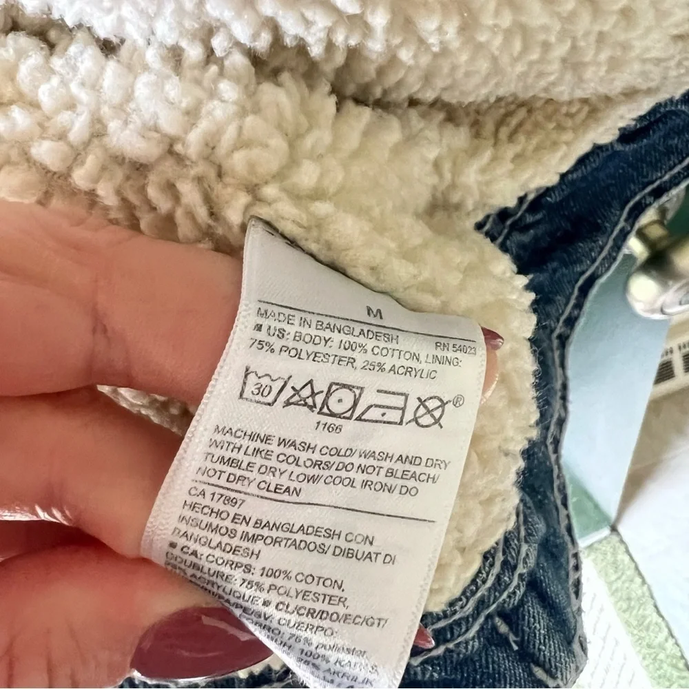 Old Navy Off-White Sherpa Jacket